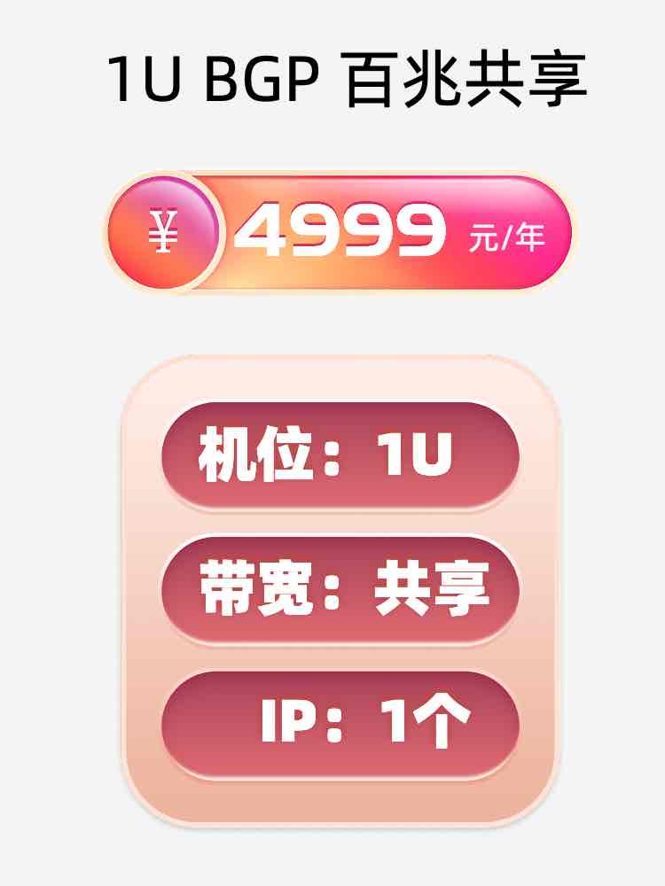 泰安百兆共享服务器托管价格